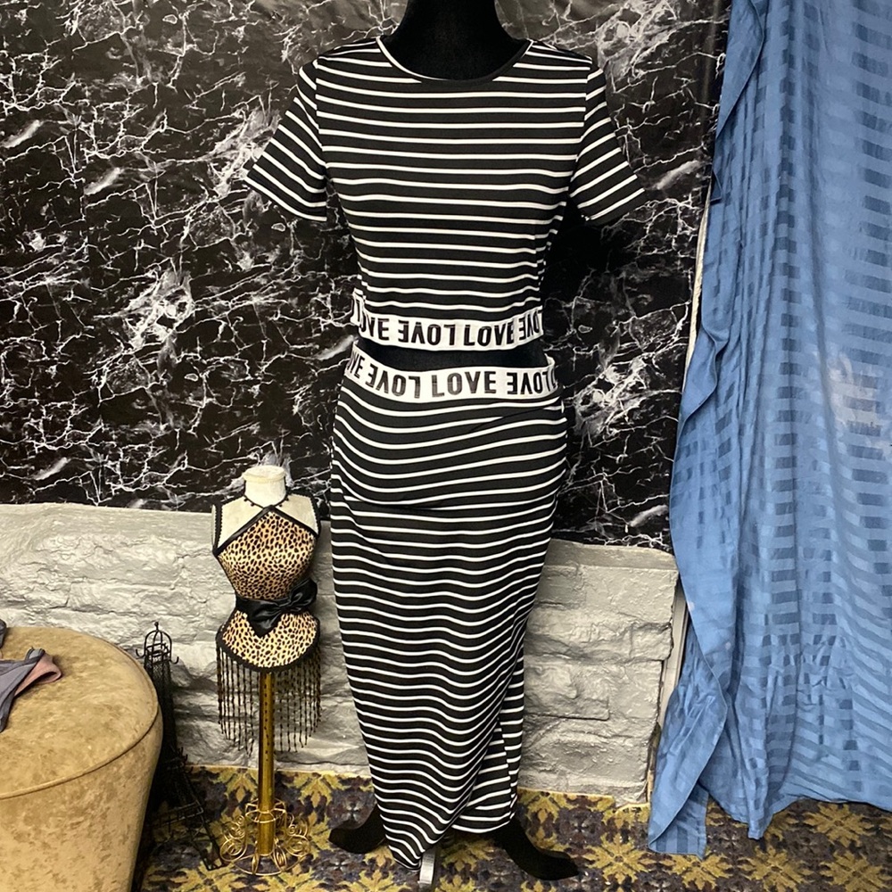Two Piece Skirt Set